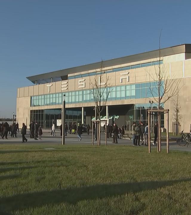 Tesla Werk in Brandenburg