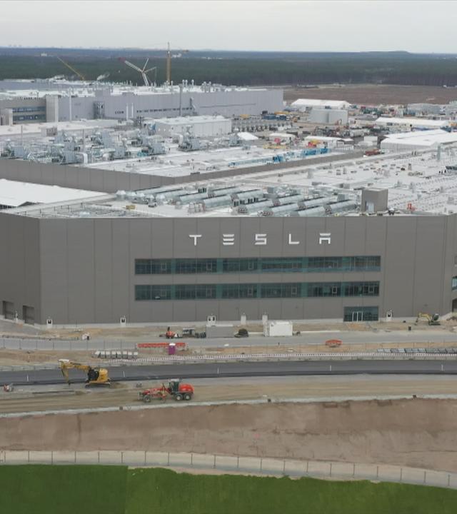 Tesla plant Entlassungen in Grünheide