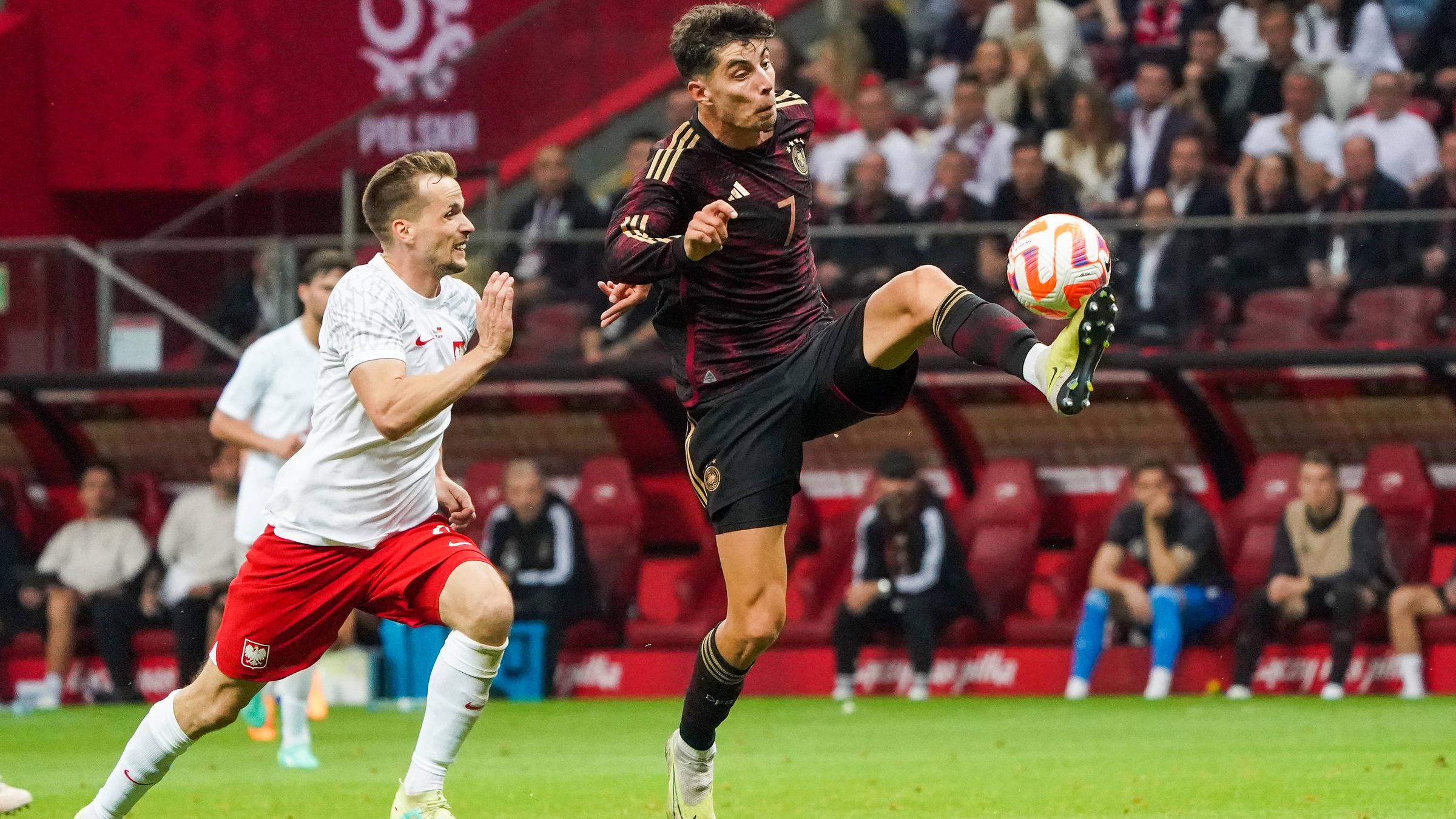 Kai Havertz im Testspiel gegen Polen