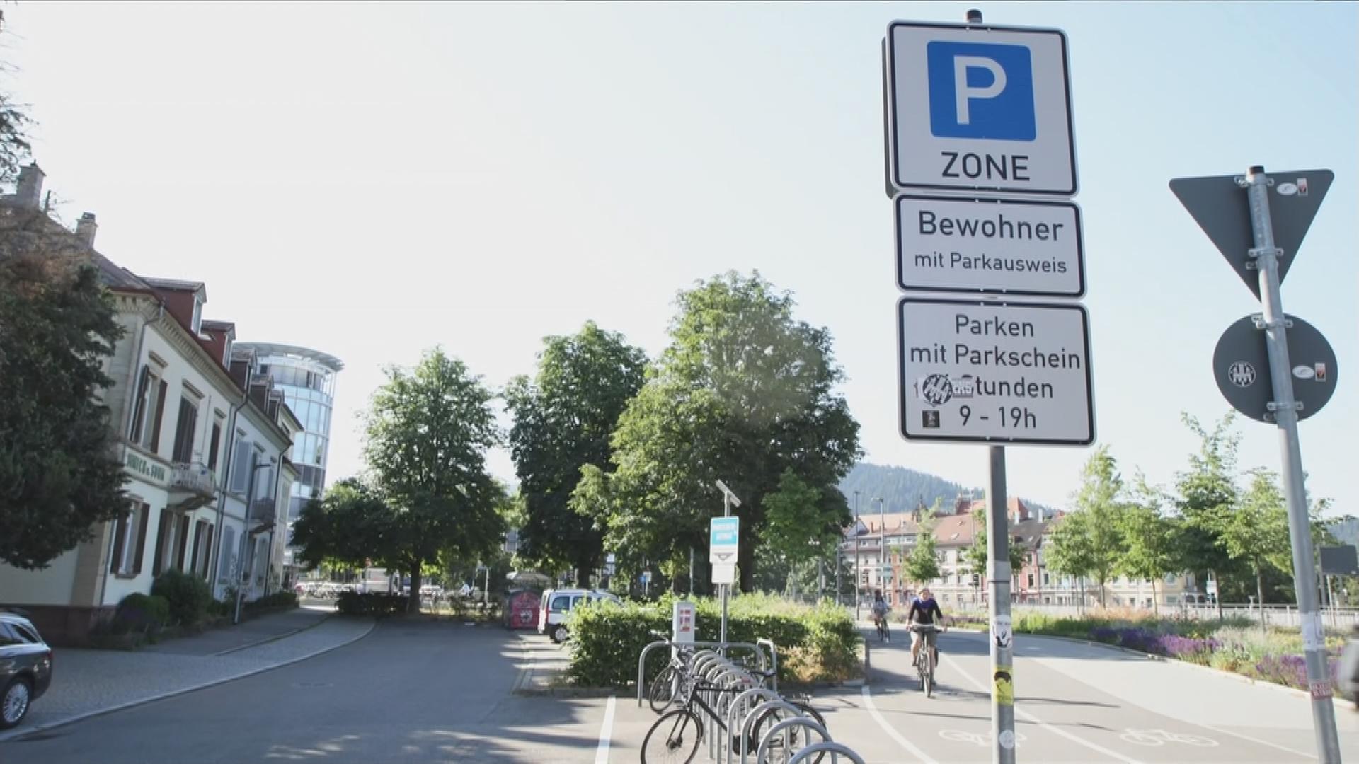 Schild für Anwohnerparken