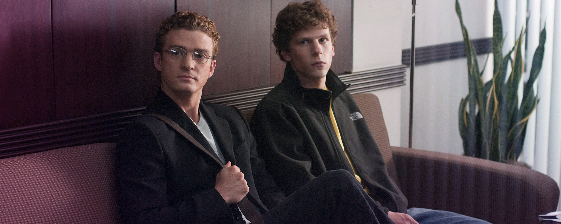 The Social Network: Sean Parker (Justin Timberlake) und Mark Zuckerberg (Jesse Eisenberg) 