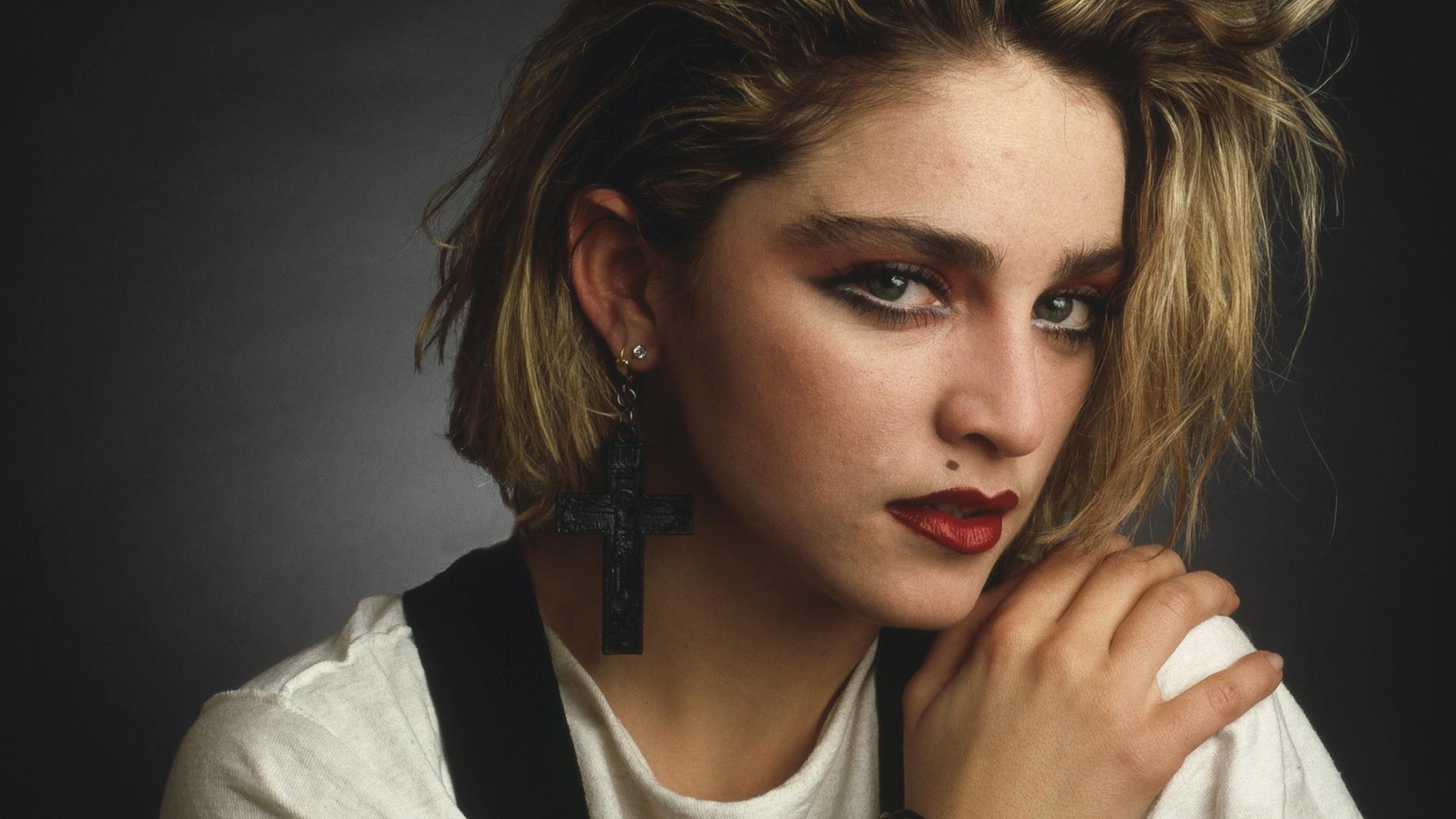 Porträt von Madonna aus dem Jahre 1982.