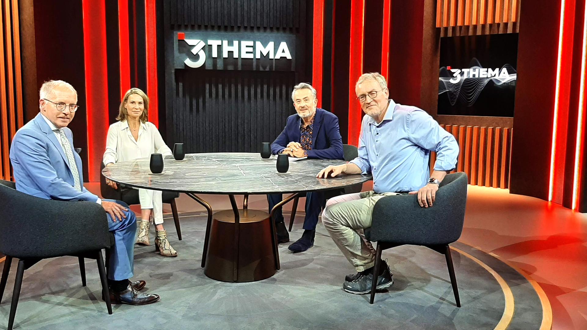 Gespächsrunde im Studio
