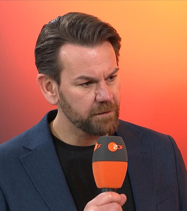 Der Geschäftsführer Sport des 1. FC Köln Thomas Kessler im ZDF Interview