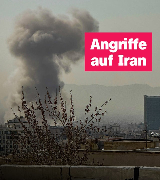 Rauchwolke über Teheran 