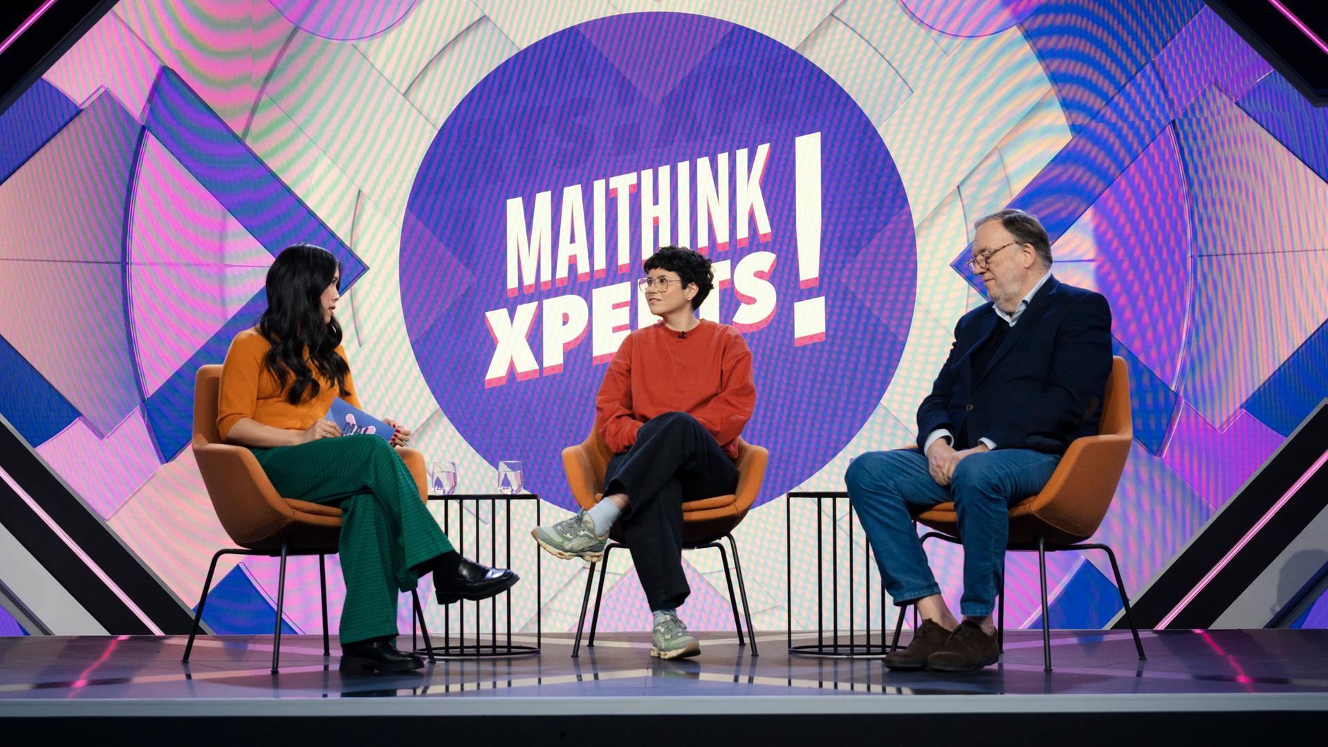 MAITHINK Xperts mit Mai Thi Nguyen-Kim, Dr. Johannes Horlemann, Ina Berking
