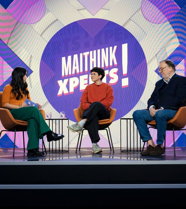MAITHINK Xperts mit Mai Thi Nguyen-Kim, Dr. Johannes Horlemann, Ina Berking