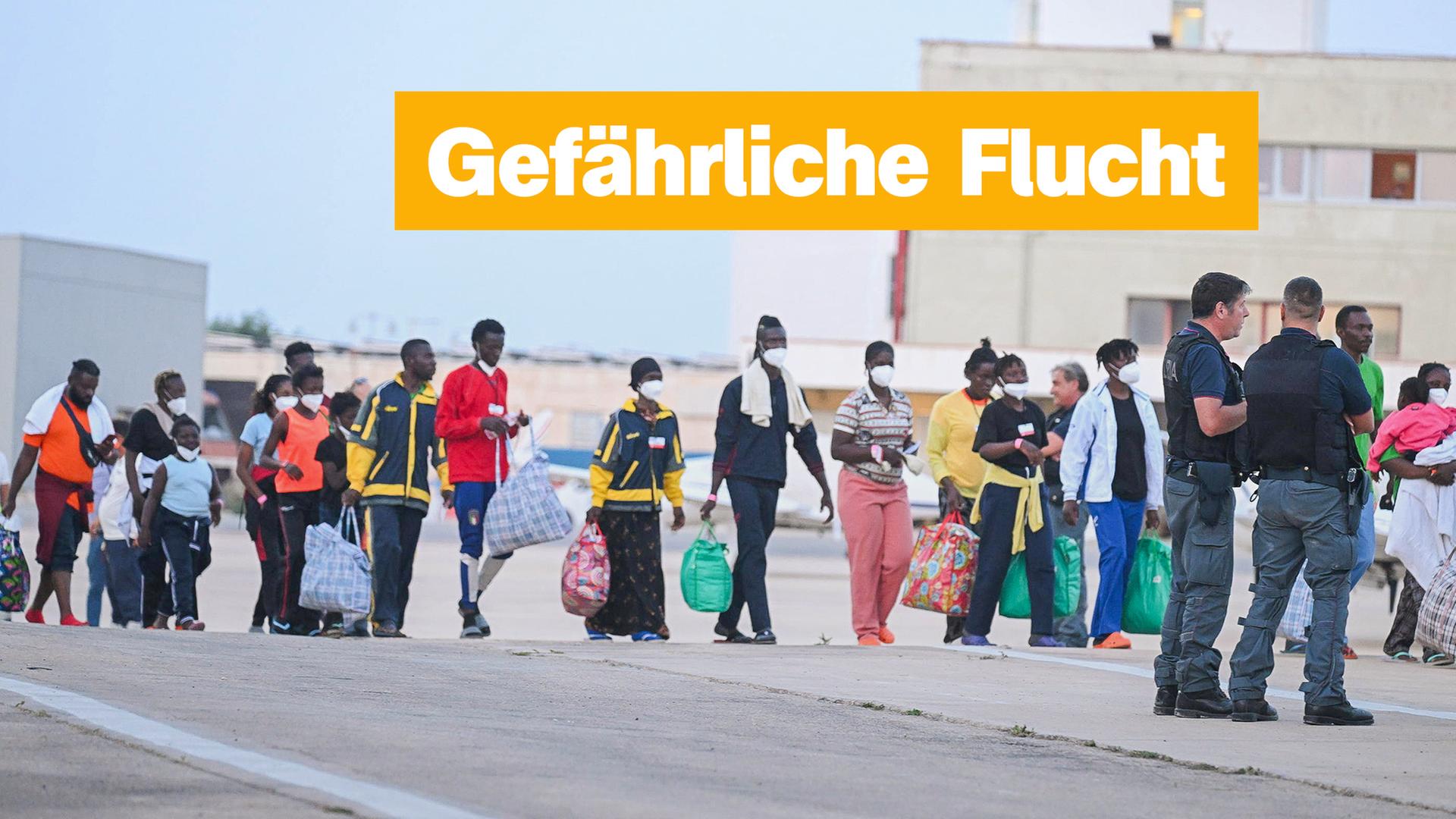 Menschen auf der Flucht