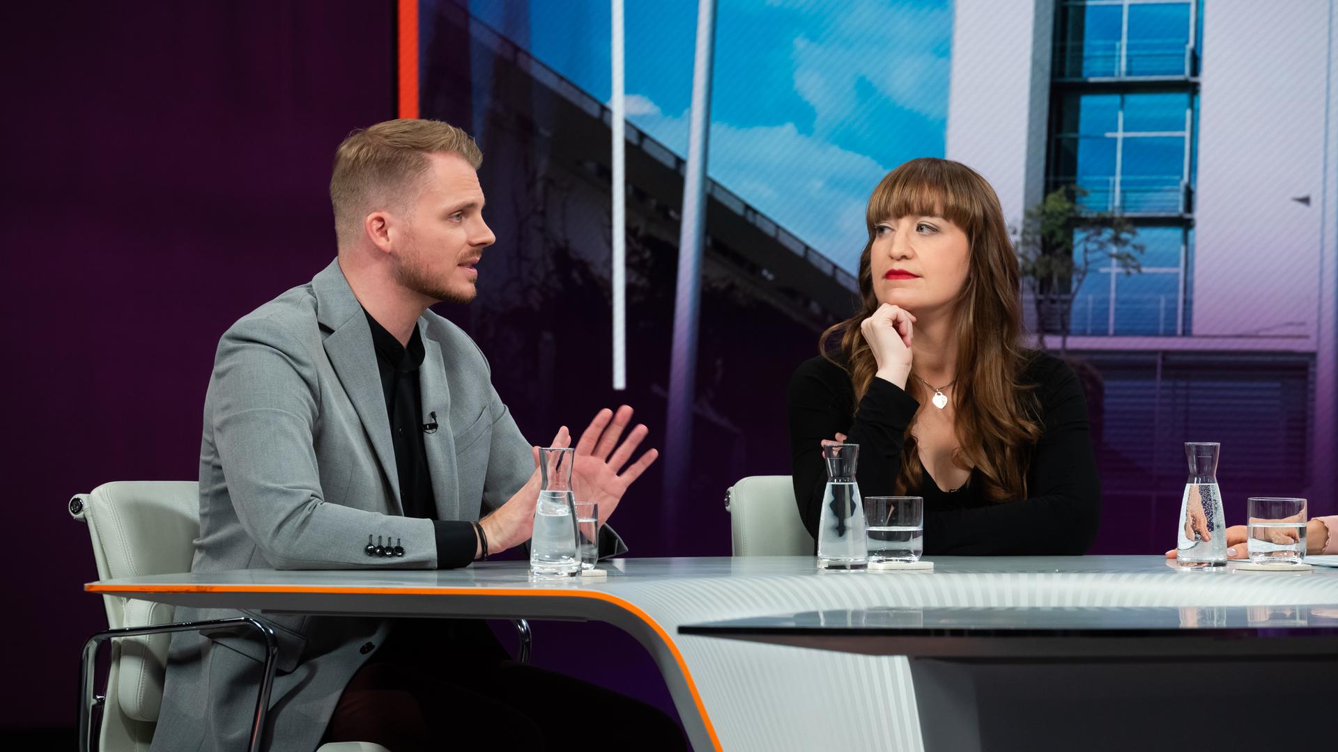 Tim Klüssendorf bei Maybrit Illner