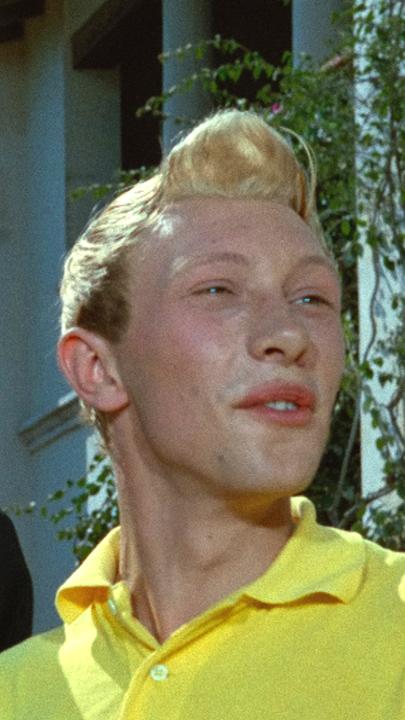 Großansicht von Tim (Jean-Pierre Talbot) und Kapitän Haddock (Jean Bouise), die nebeneinander nach vorne blicken.