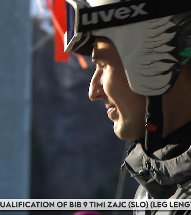 Skispringer Timi Zajc zum zweiten Mal disqualifiziert bei der Vierschanzentournee in Garmisch-Partenkirchen