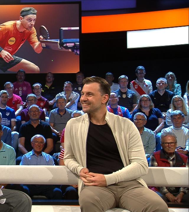 Timo Boll zu Gast im aktuellen Sportstudio am 07.06.2025.