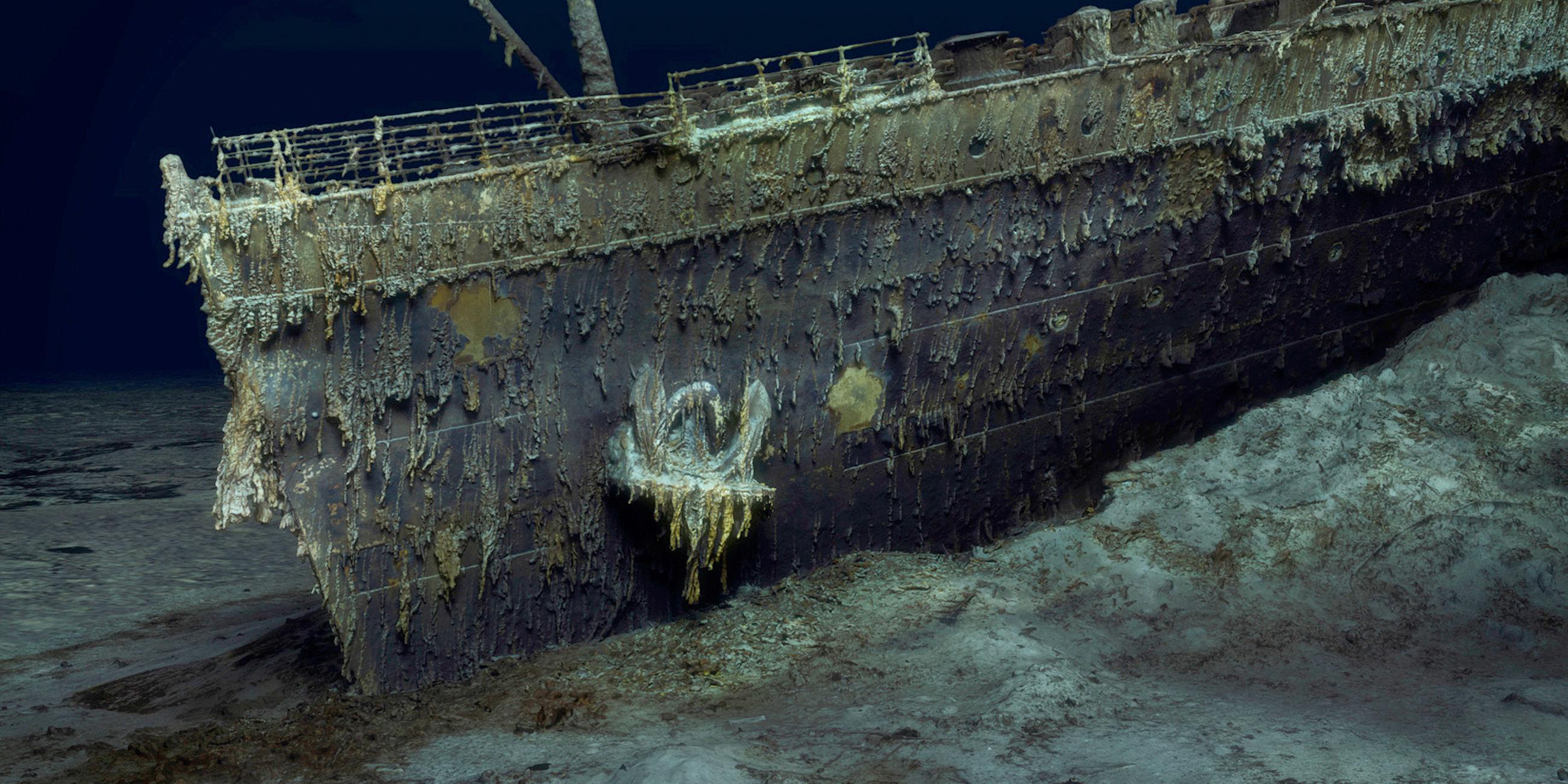 Bug der Titanic in hoher Auflösung