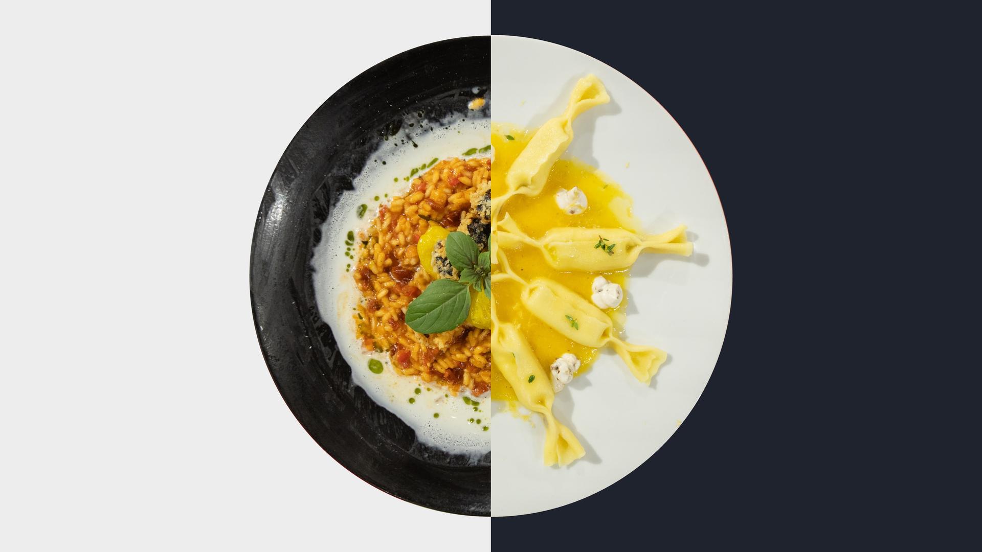 Tomaten-Risotto vs. Caramelle