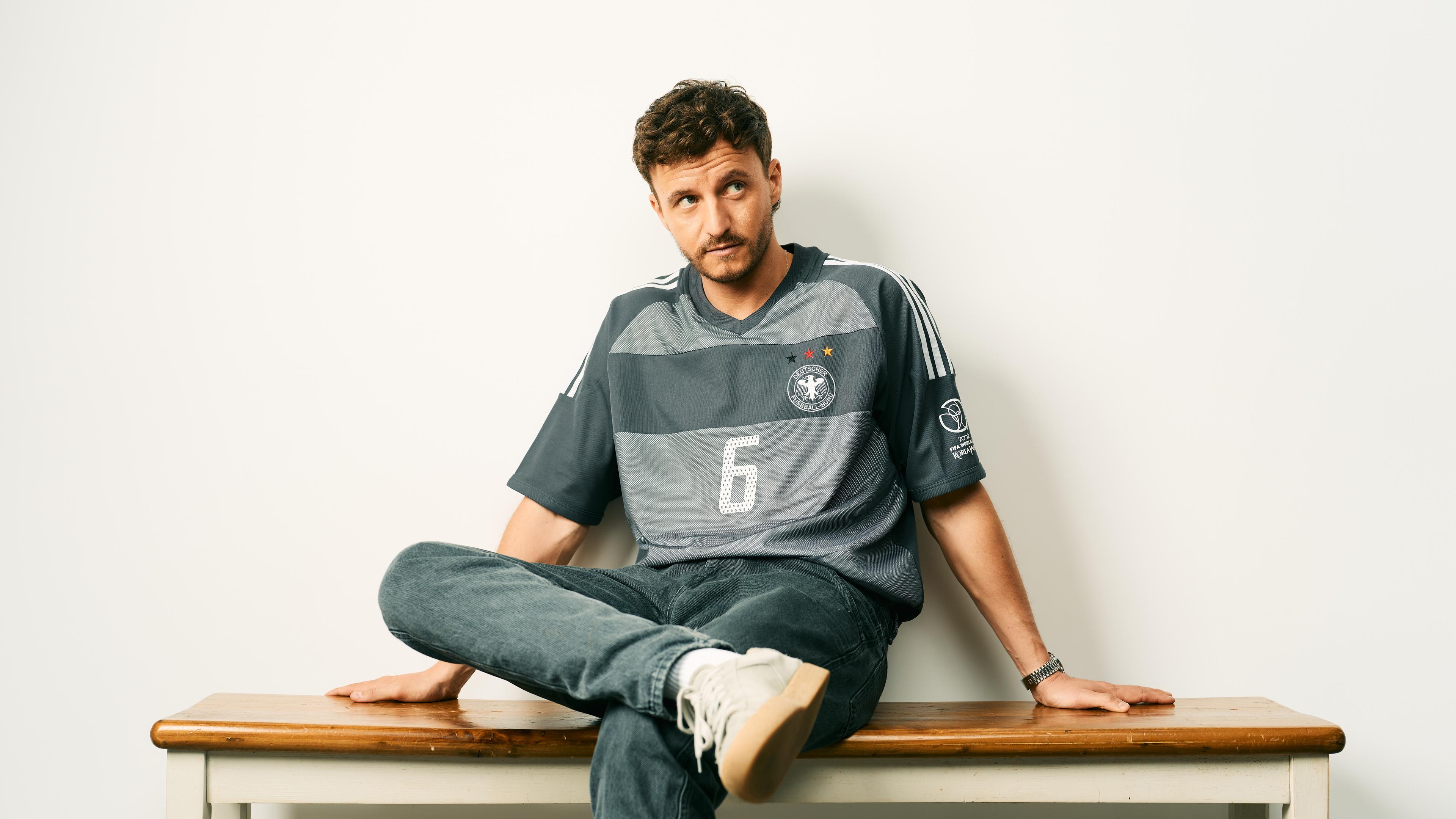 Tommi Schmitt im Trikot der Nationalmannschaft