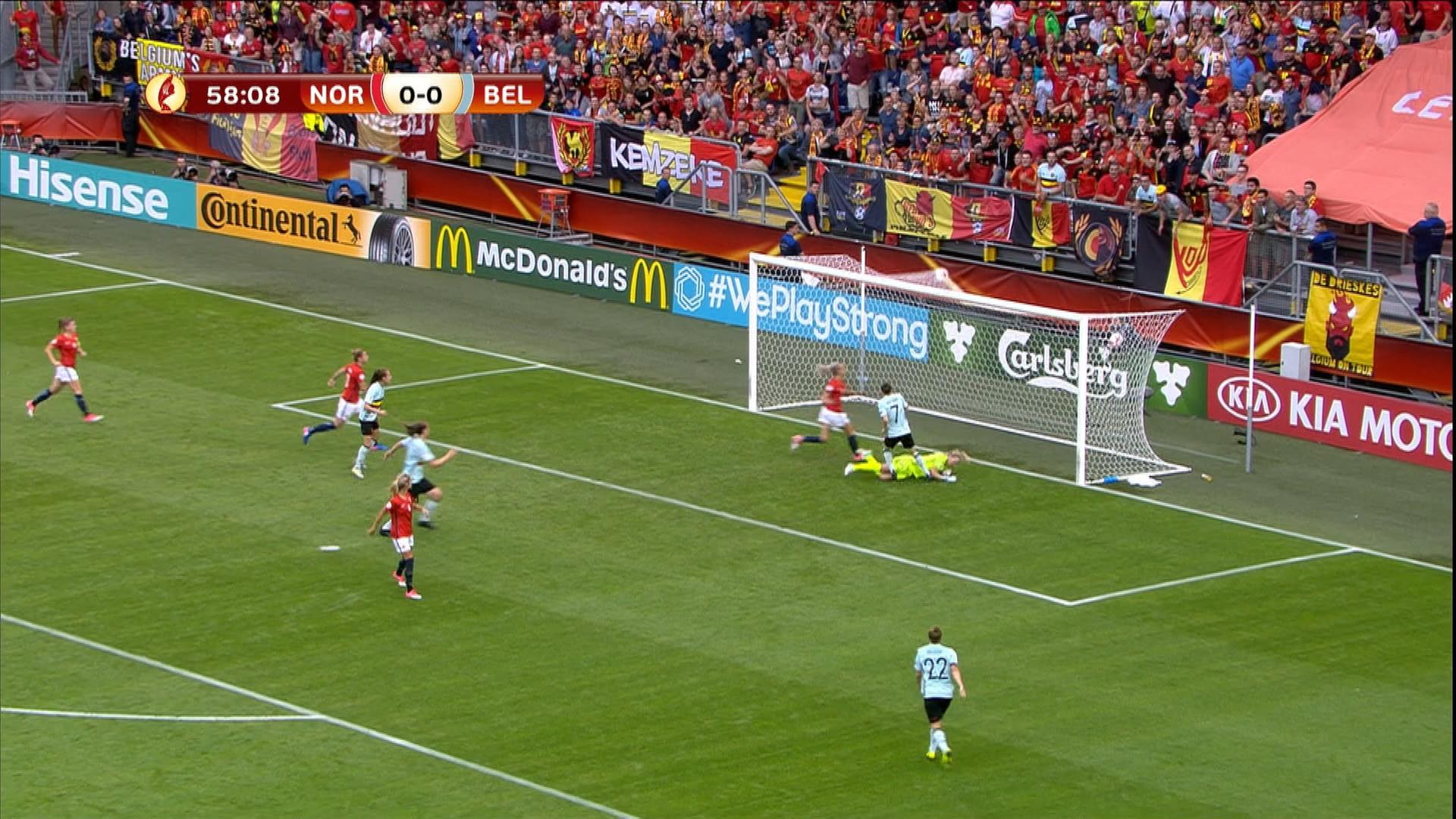 Highlights Norwegen - Belgien