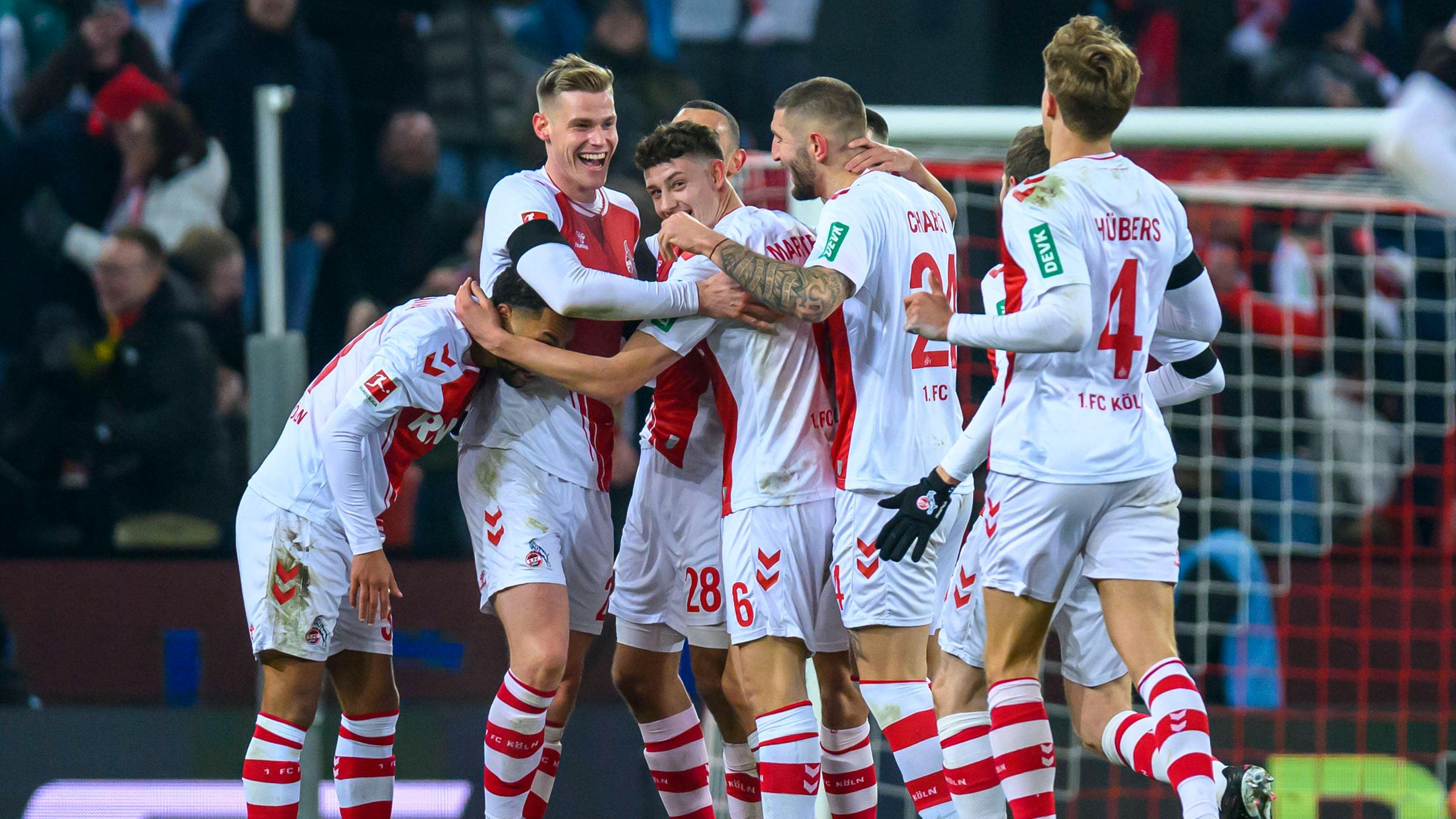 Fußball-Bundesliga Köln feiert Kantersieg gegen Bremen