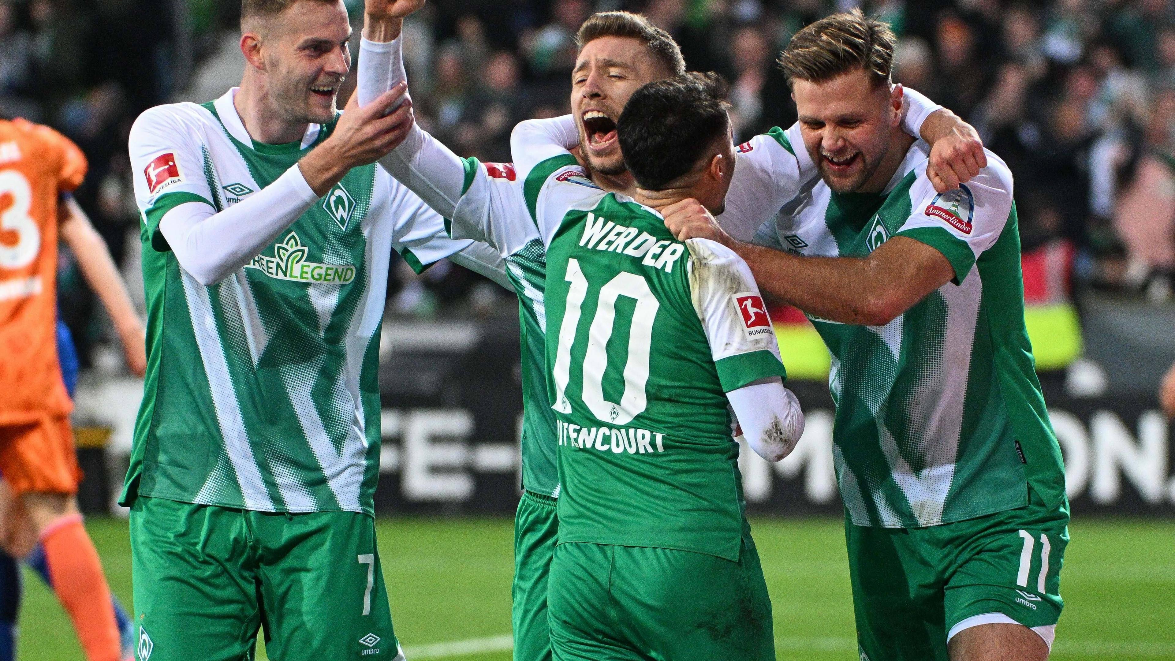 Fußball-Bundesliga Werder schlägt Schalke knapp