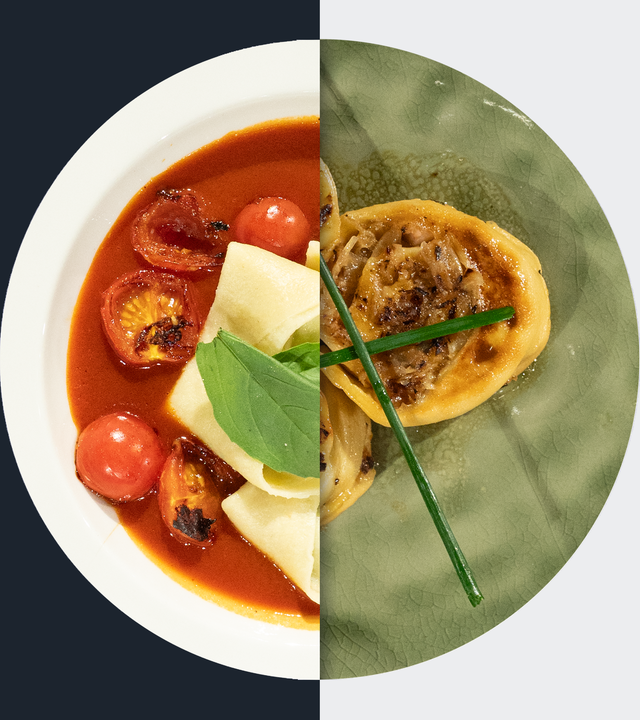 Tortellini vs. Krautkrapfen