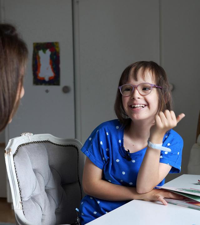 Reporterin Rachel Spirig und ihre Tochter Pamina