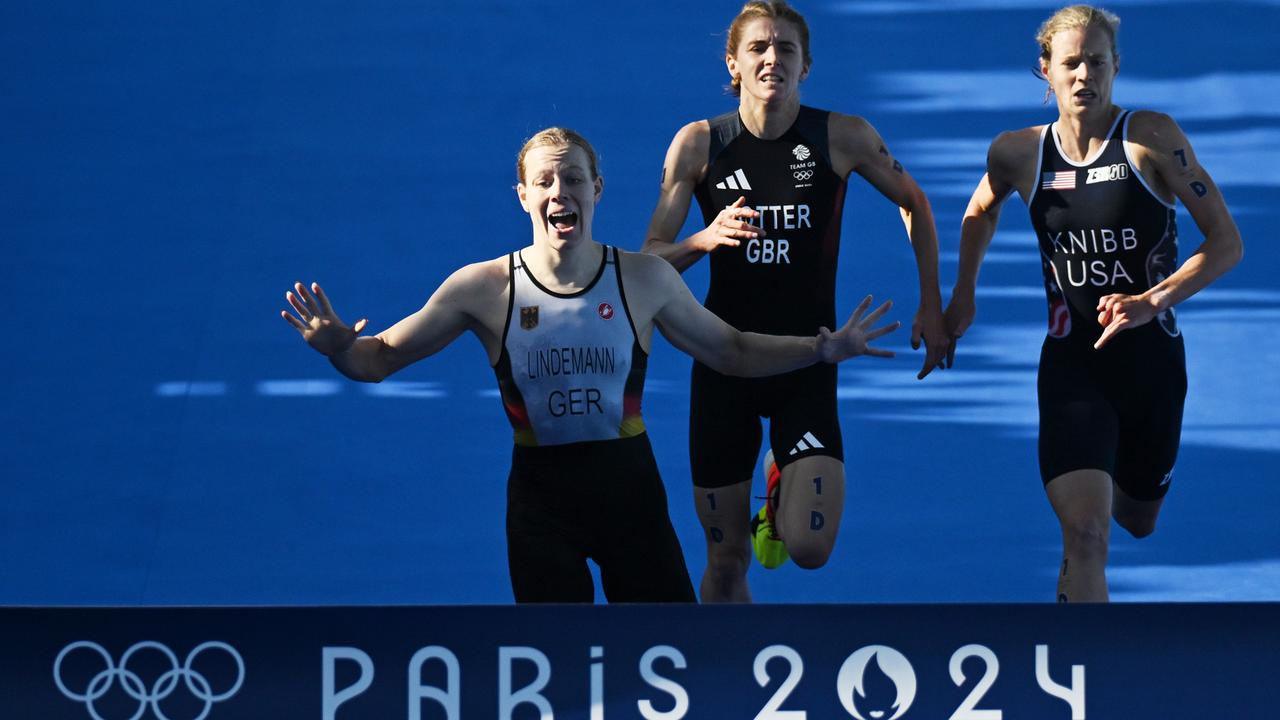 Olympia 2024 Deutsche TriathlonStaffel Olympiasieger ZDFheute