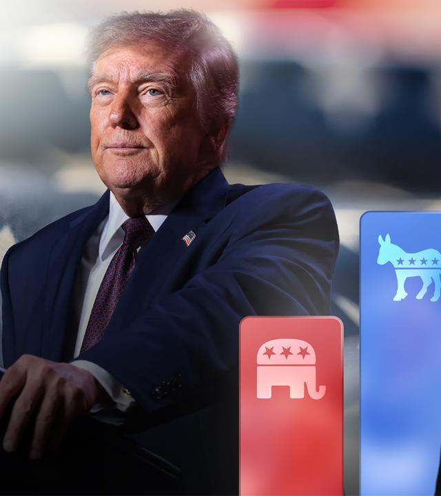 Donald Trump und Mirko Drotschmann
