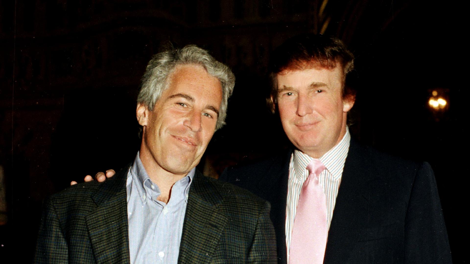 Donald Trump und Jeffrey Epstein.