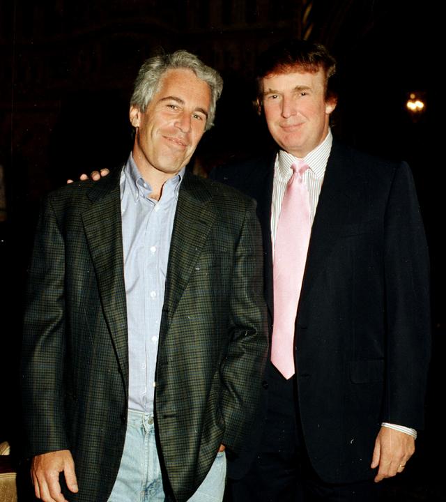 Donald Trump und Jeffrey Epstein.