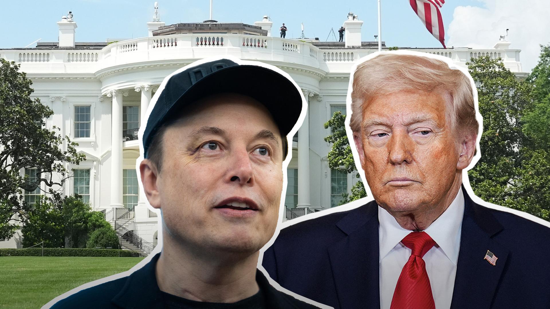 Elon Musk und Donald Trump