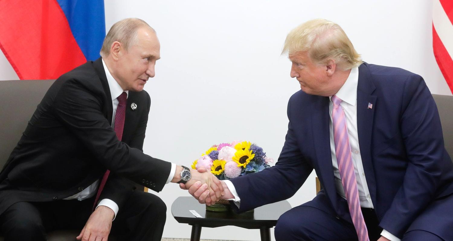 Russlands Präsident Wladimir Putin und US-Präsident Donald Trump.