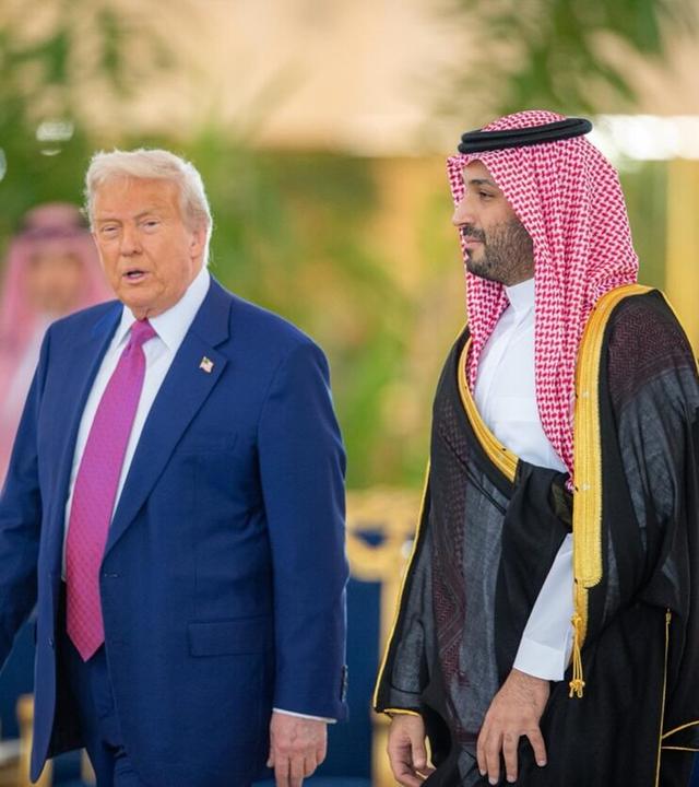 Riad, Saudi-Arabien: US-Präsident Trump und der saudi-arabischen Kronprinz Mohammed bin Salman.