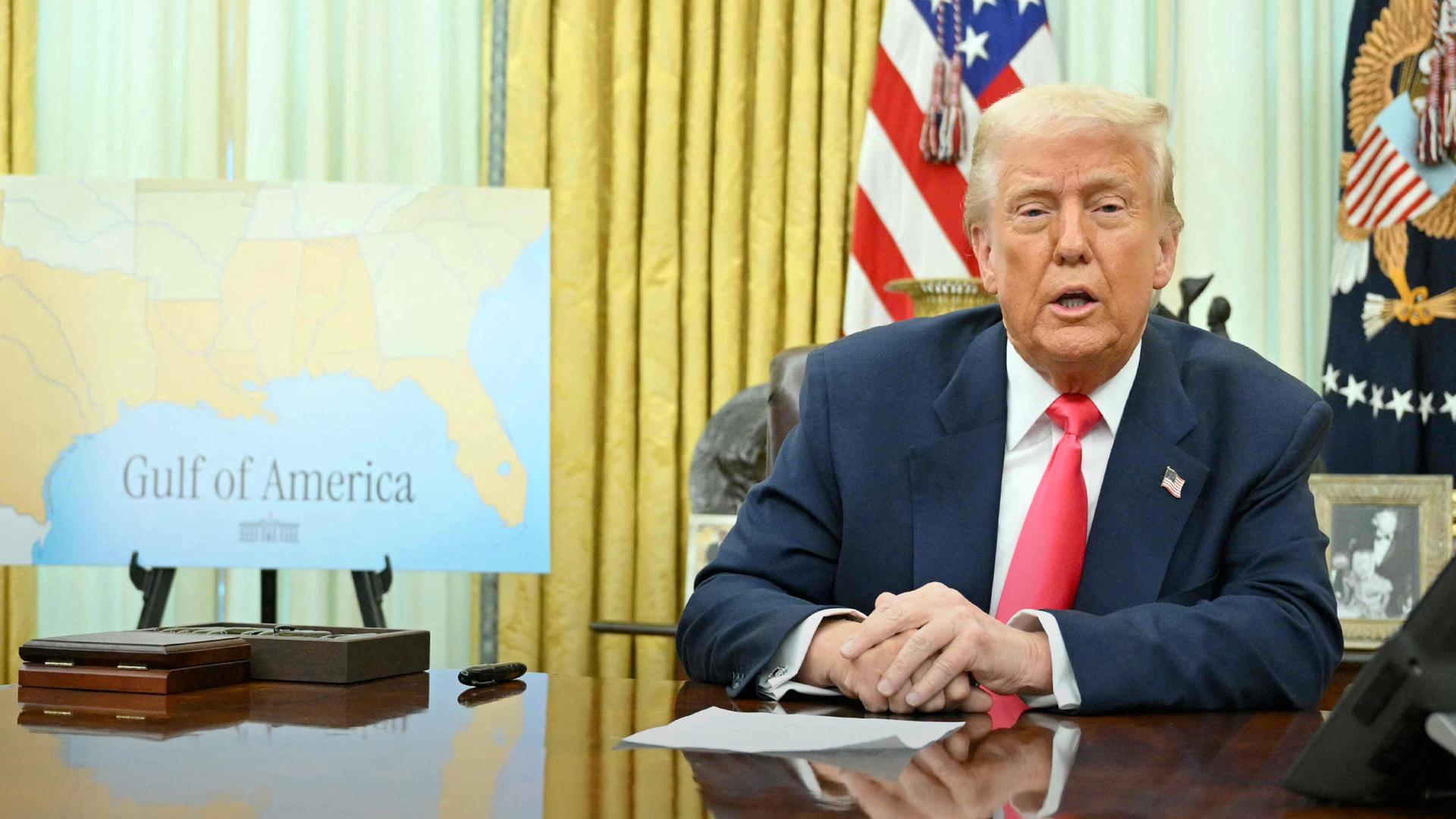 Donald Trump im Weißen Haus