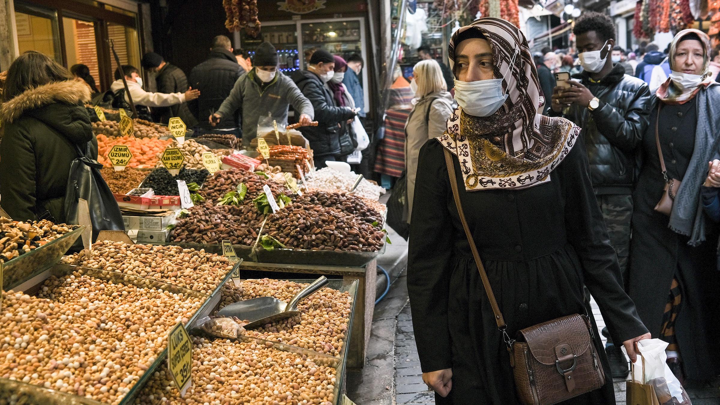 Markt in Istanbul, Türkei