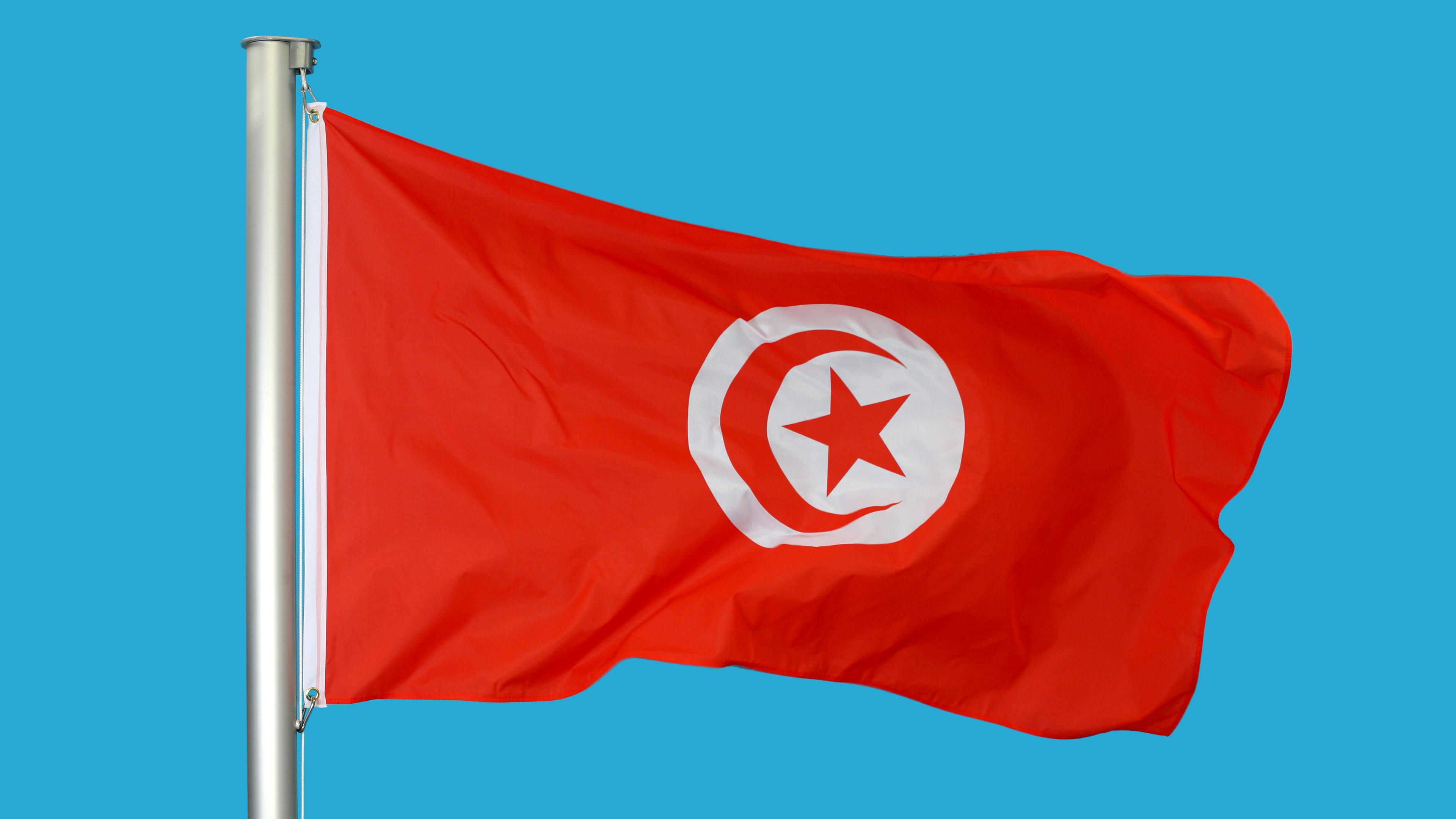 Tunesien-Flagge