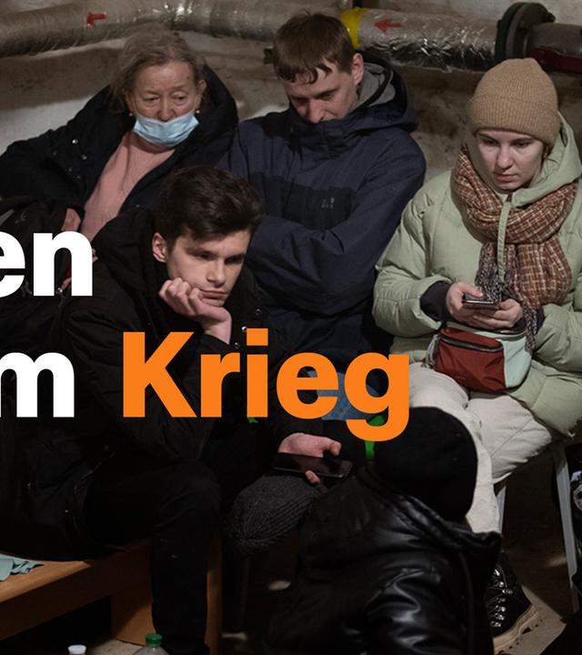 ZDFheute live: Stimmen aus dem Krieg