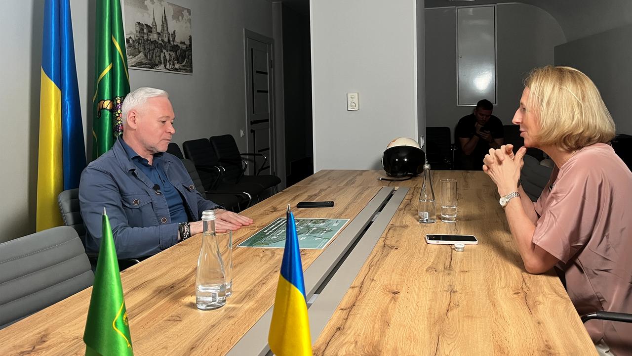 Interview mit Charkiws Bürgermeister ZDFmediathek
