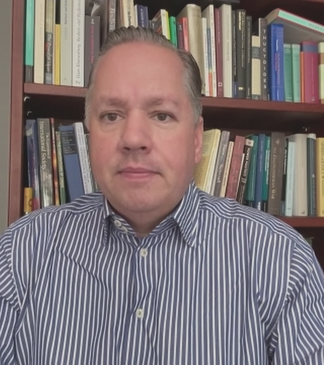 Sicherheitsexperte Maximilian Terhalle bei ZDFheute live.