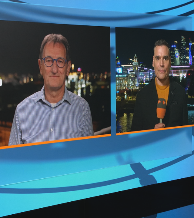 Moskau-Korrespondent Armin Coerper bei ZDFheute live.
