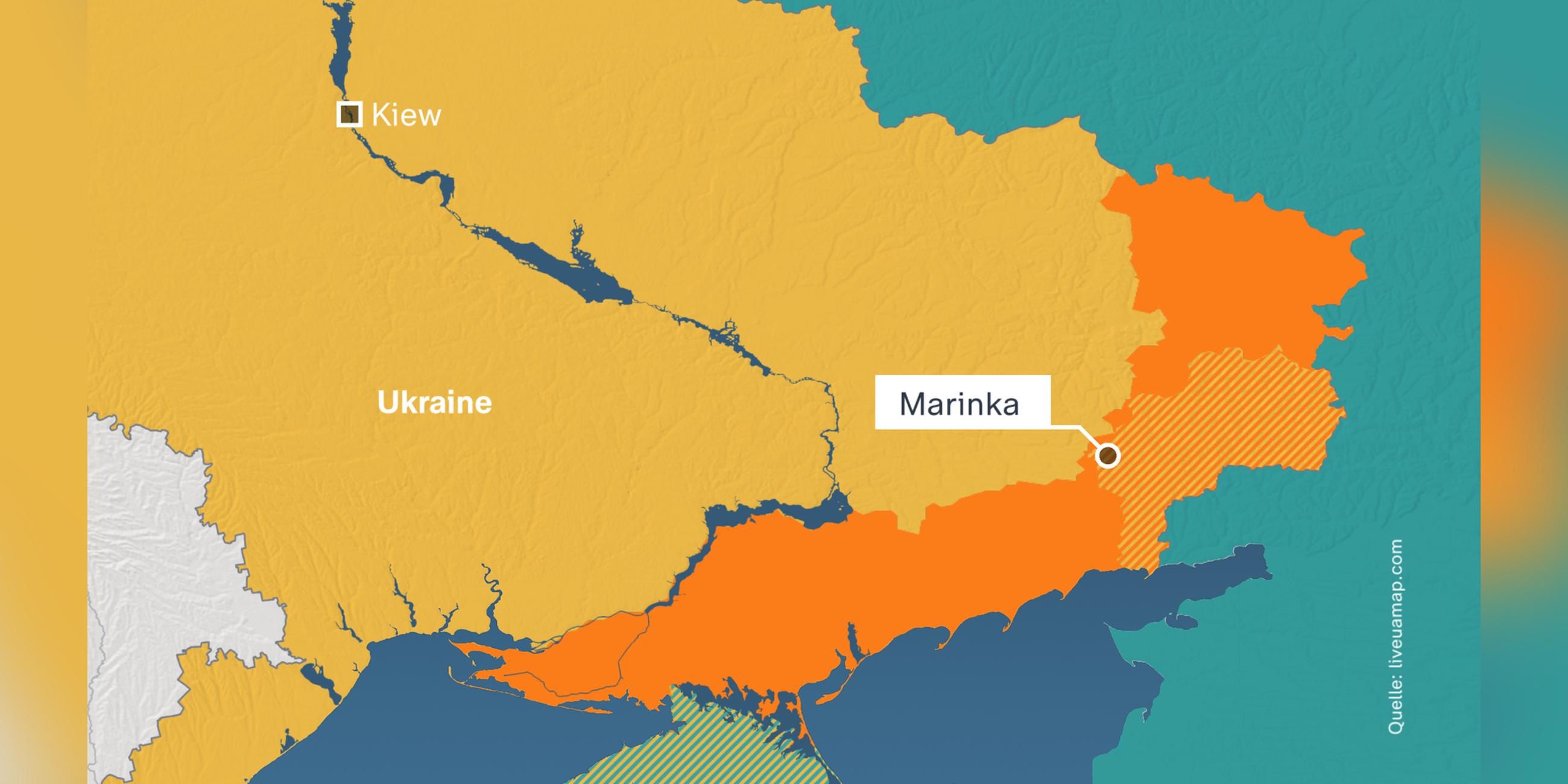 Ukraine - Marinka - Grafik