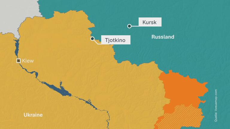 PutinGegner greifen russische Orte an ZDFheute