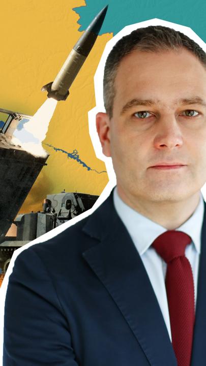 Militärexperte Gustav Gressel vor Ukraine Karte und ATACMS Rakete