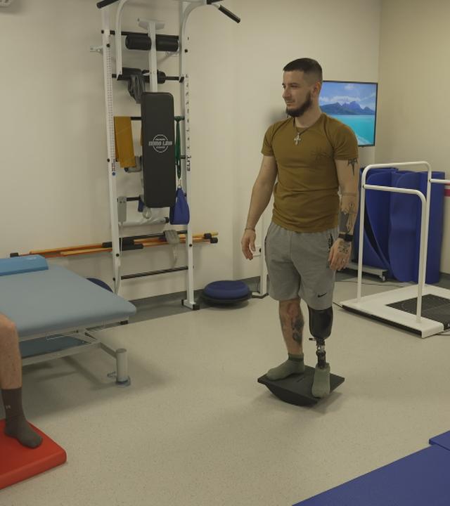 Ukraine: Reha-Klinik für Soldaten