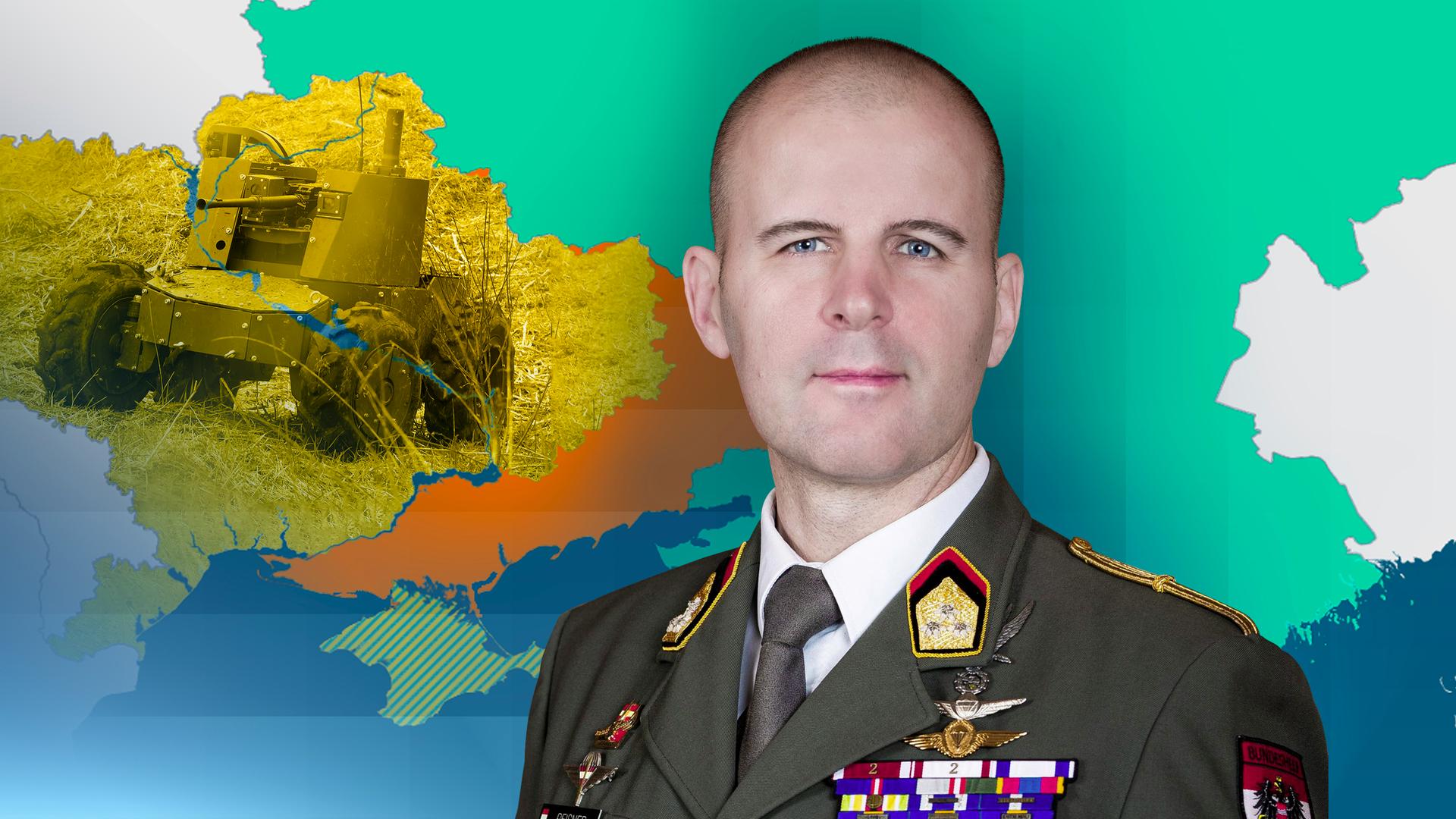 Oberst Markus Reisner über Kampfroboter im Ukraine-Krieg