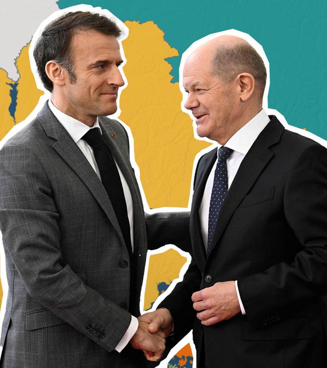TN: Keine gemeinsame Ukraine-Strategie? Treffen von Scholz, Macron und Tusk in Berlin.