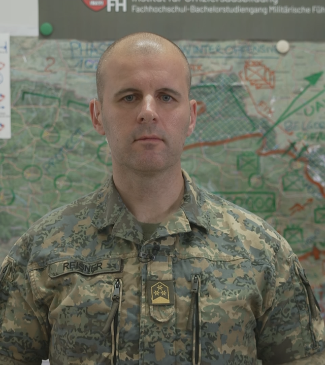 Militärexperte Oberst Markus Reisner 