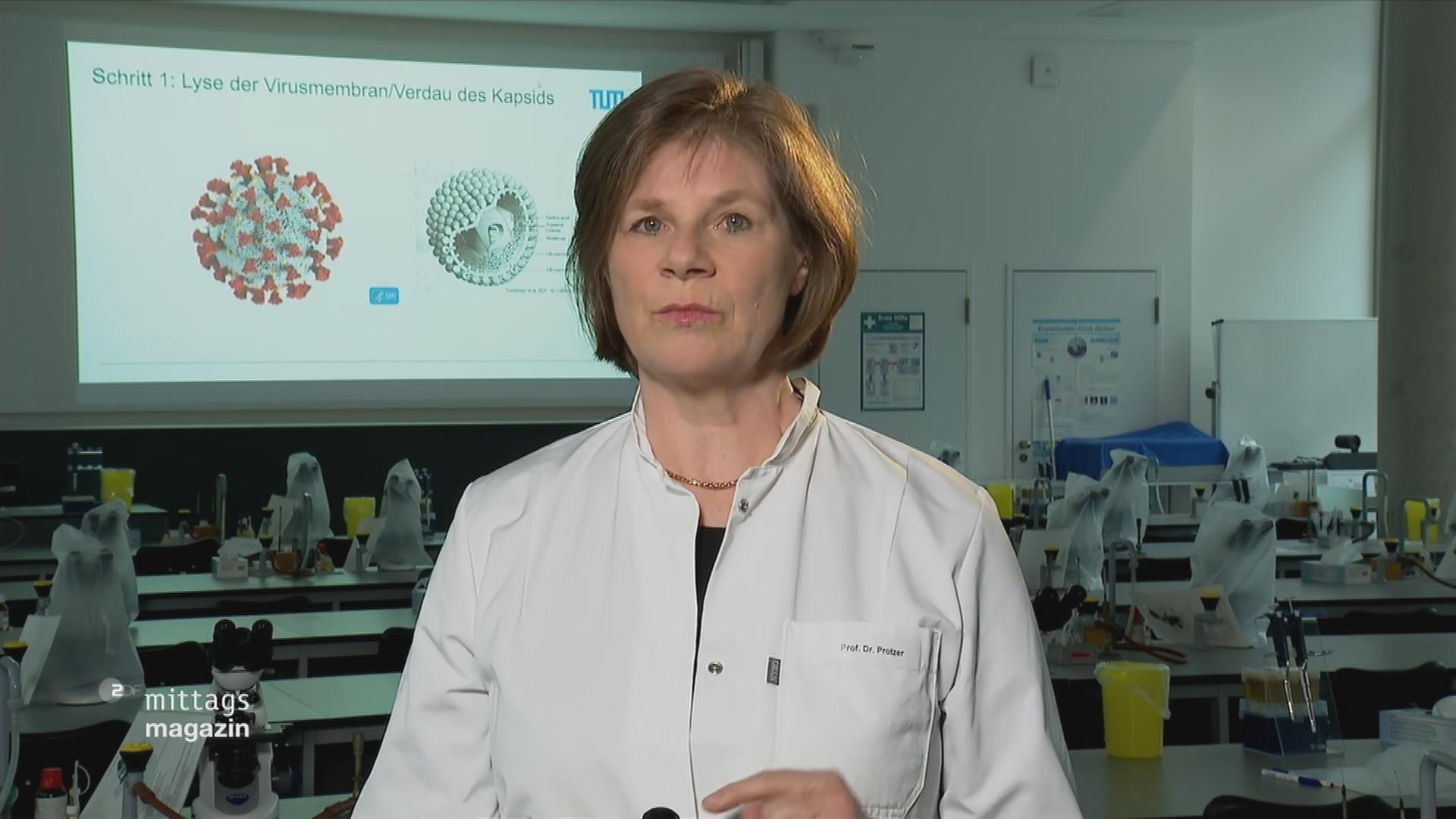 Virologin Prof. Ulrike Protzer im Interview. 