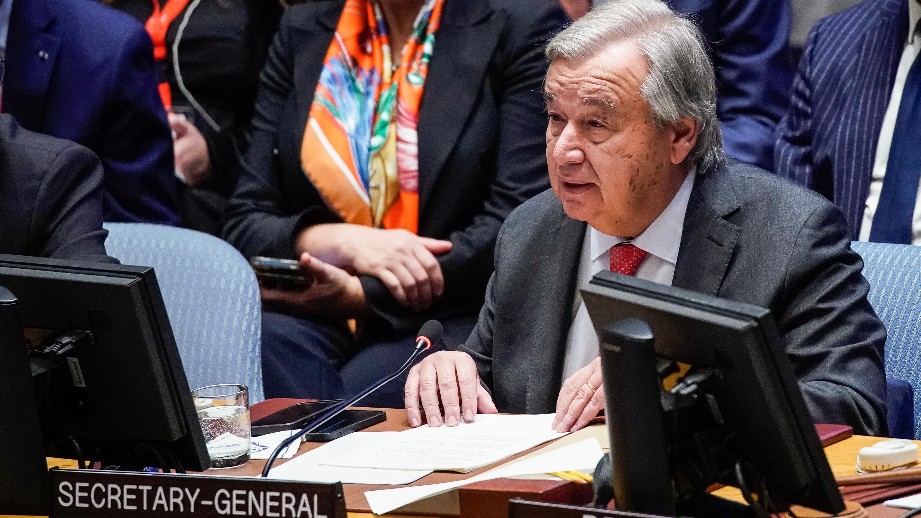 UN Generalsekretär Guterres