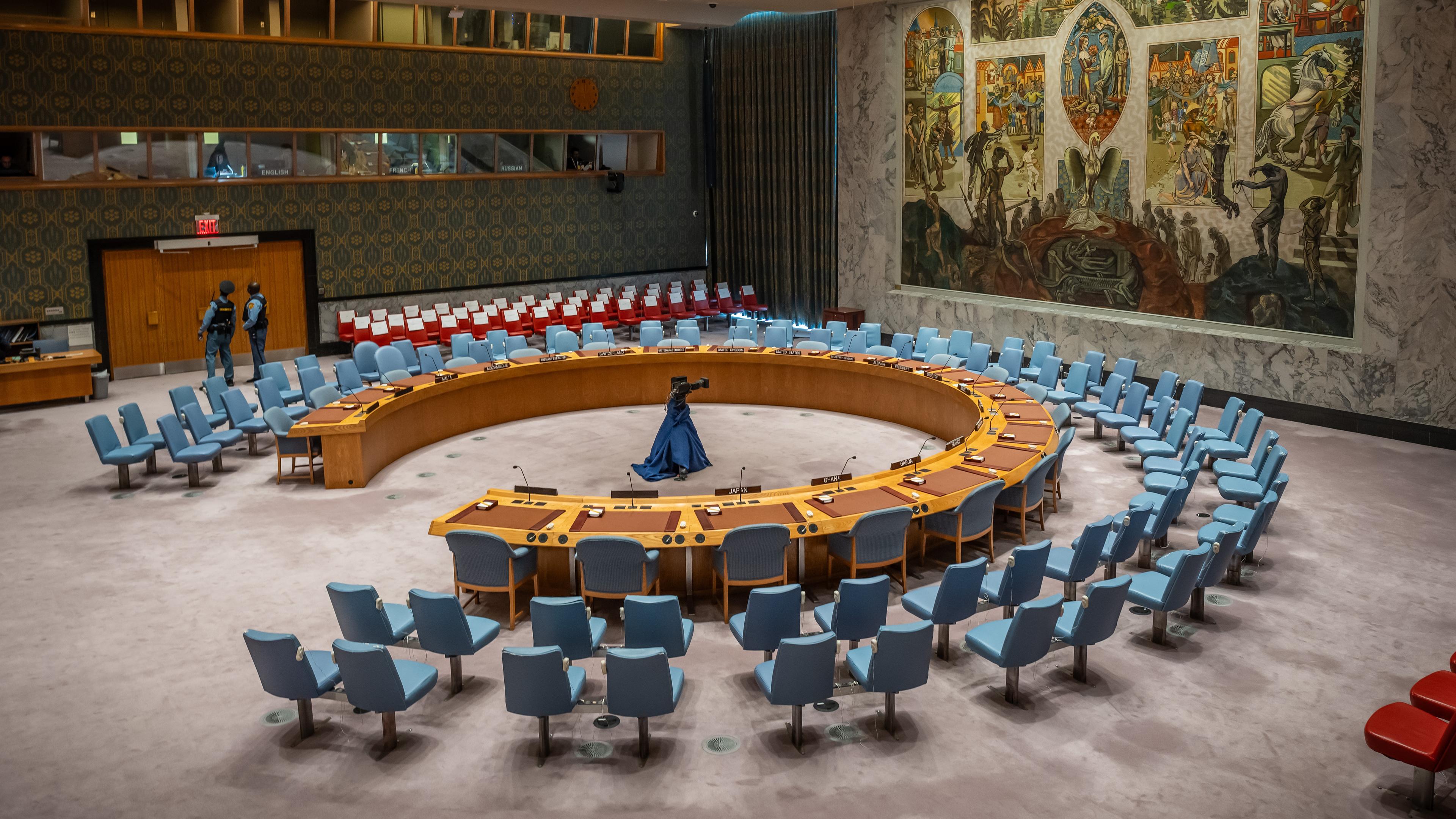 Typical: UN Sicherheitsrat