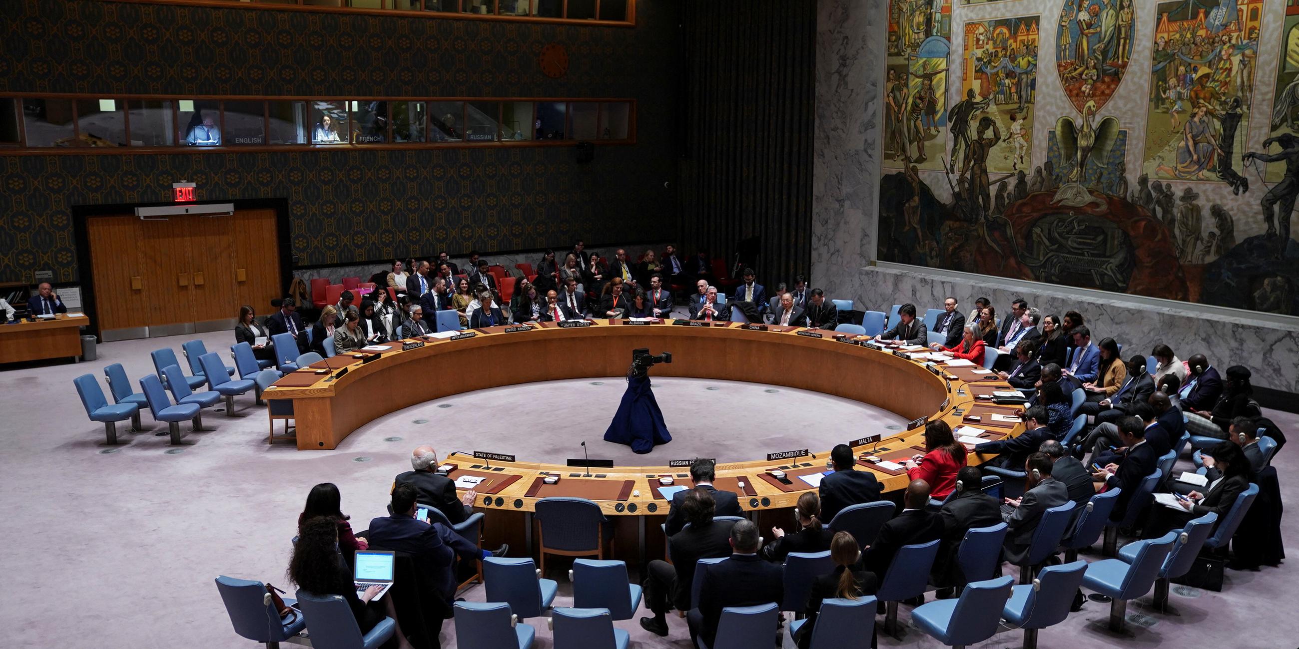 Tagung des UN-Sicherheitsrats