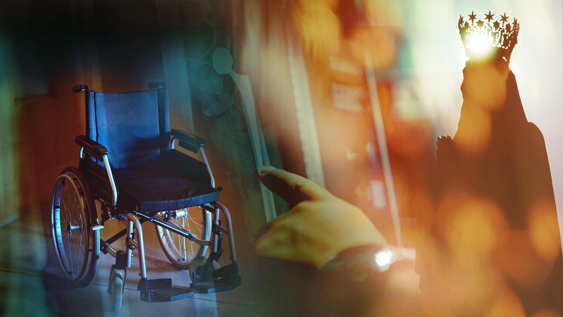 Das Bild zeigt drei Hauptelemente des Films